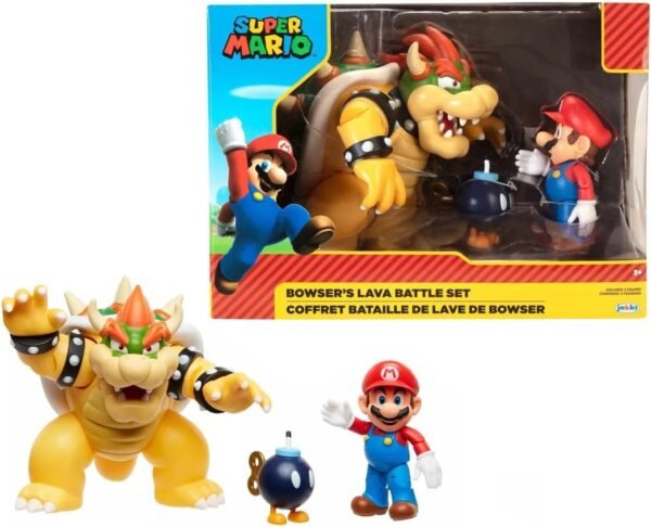 NINTENDO - Action Figures Assortment Mario Vs. Bowser