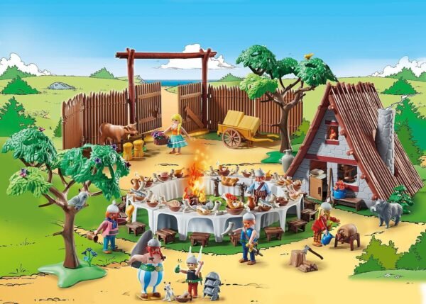 70931 Asterix: Grande banchetto al villaggio