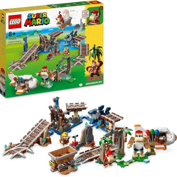 71425 LEGO Super Mario  Pack di espansione Corsa nella miniera di Diddy Kong