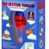 Torcia proietta storie - projector torch - red