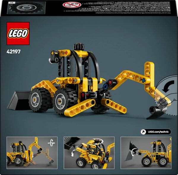 LEGO TECHNIC SCAVATRICE A CUCCHIAIA ROVESCIA 42197