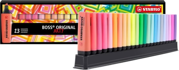 STABILO BOSS deskset ARTY da 23 colori ass.