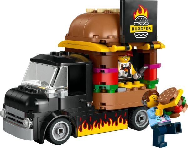 Lego city furgone degli hamburger 60404
