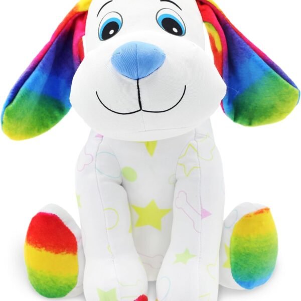 Colora il tuo pelouche cagnolino