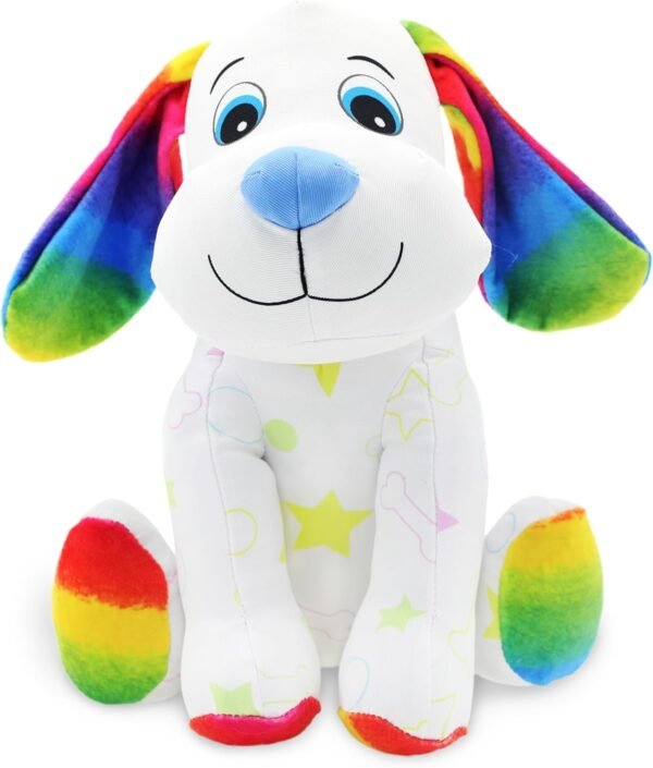 Colora il tuo pelouche cagnolino