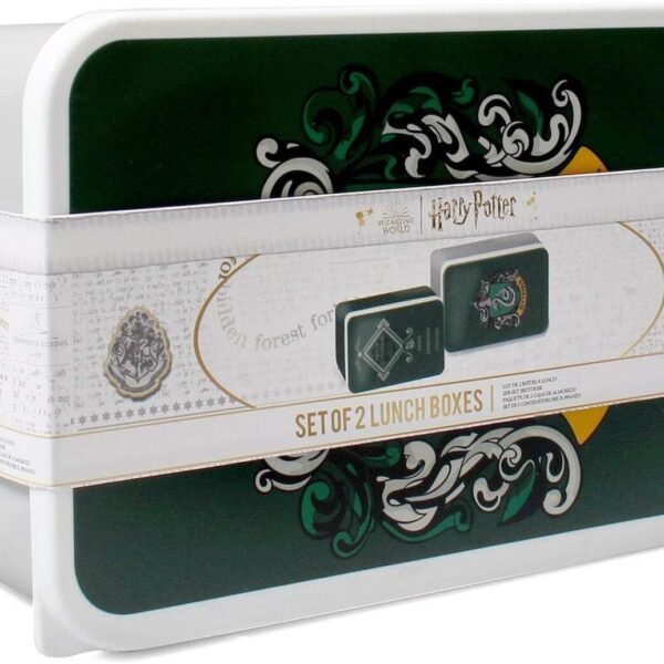 Lunch Box Set of 2 - Harry Potter (Slytherin)