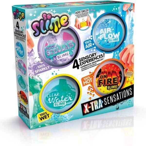 SO SLIME XTRA SENSATIONS 4-PACK