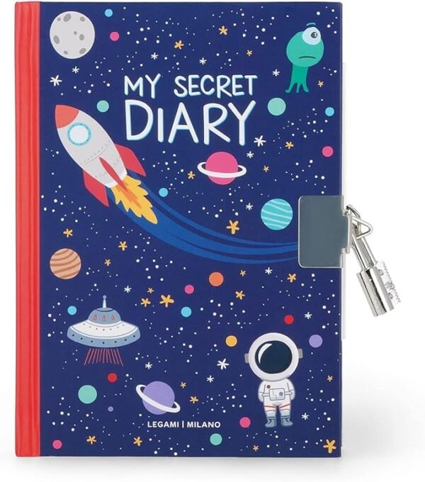 Diario segreto con lucchetto - my secret diary - space