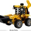 LEGO TECHNIC SCAVATRICE A CUCCHIAIA ROVESCIA 42197