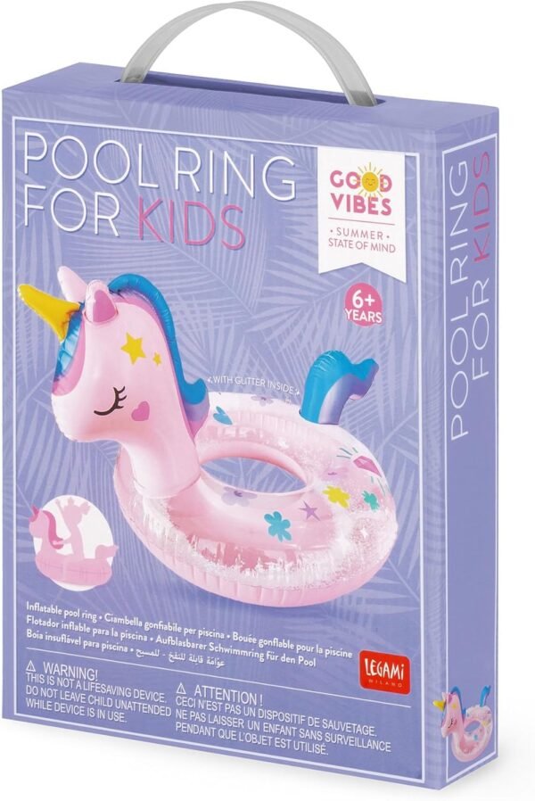 CIAMBELLA GONFIABILE
PISCINA - POOL RING FOR
KIDS - UNICORN
