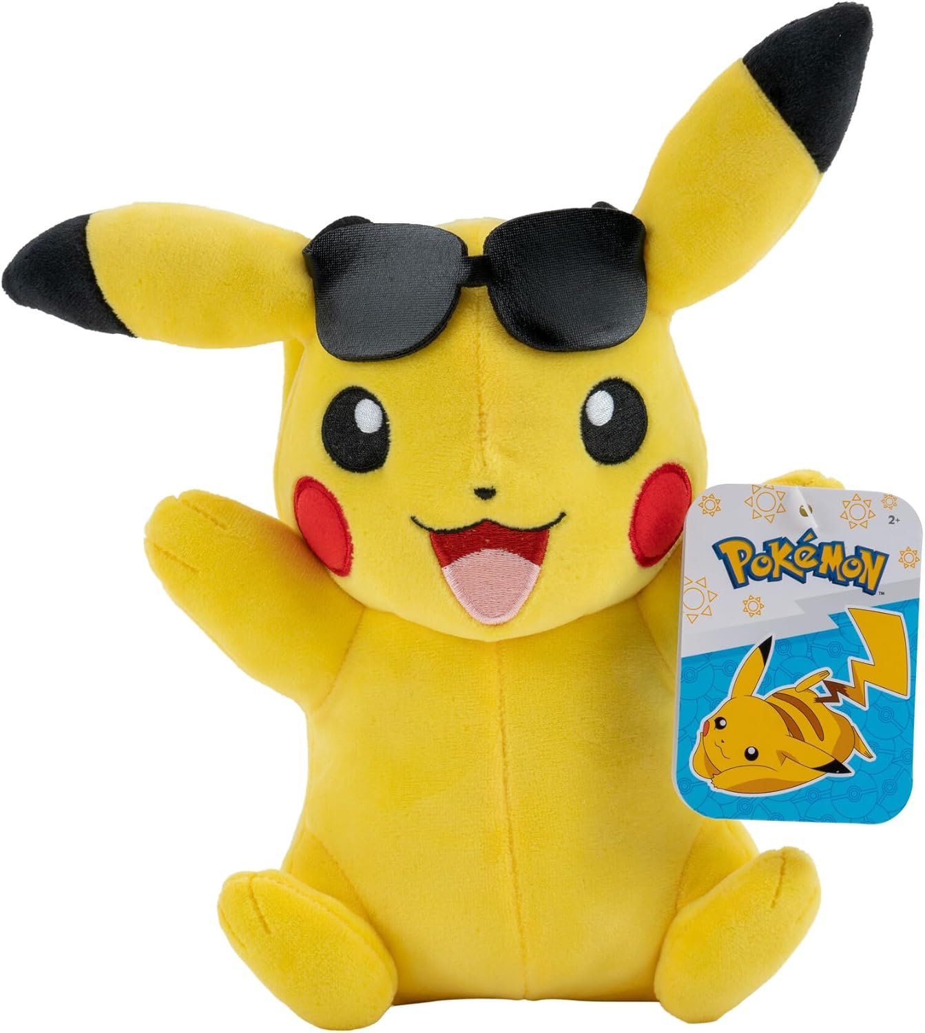 POKEMON PELUCHE: PIKACHU W/SUNGLASS ES 20CM