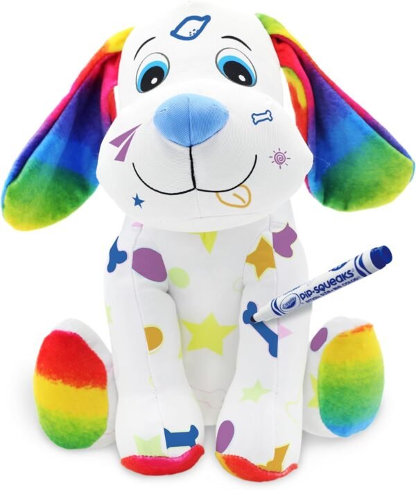Colora il tuo pelouche cagnolino