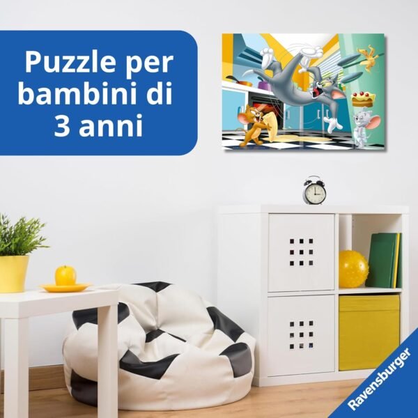 Ravensburger Puzzle 24 giant Pavimento. Tom & Jerry