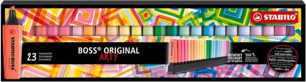STABILO BOSS deskset ARTY da 23 colori ass.