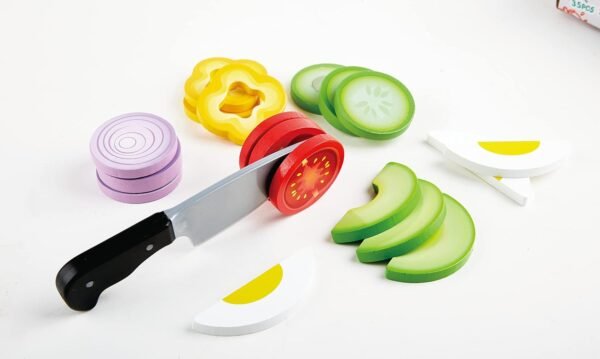 Set da gioco insalata salutare