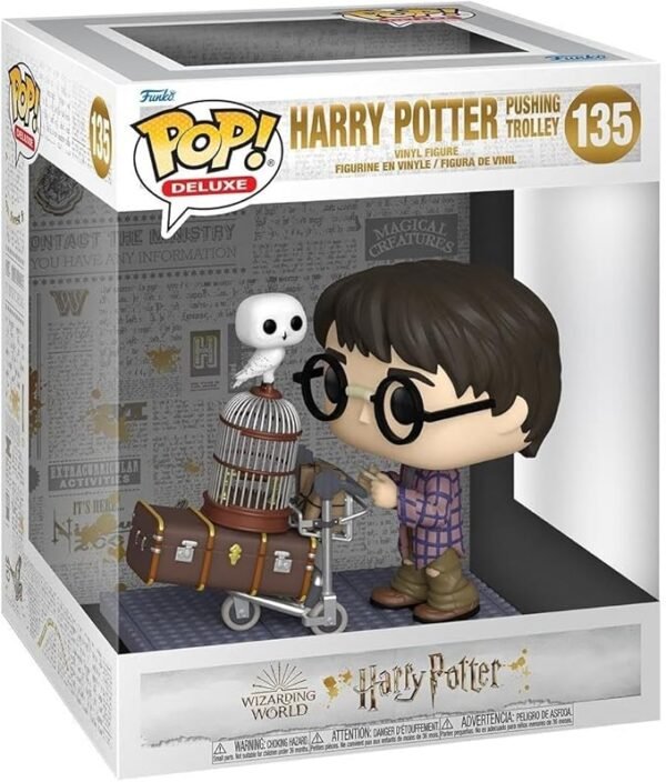 FUNKO POP! HARRY POTTER: HARRY PUSHING TROLLEY