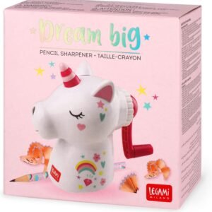 DREAM BIG - DESKTOP PENCIL SHARPENER - UNICORN