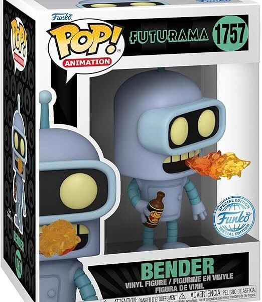 FUNKO POP! FUTURAMA: BENDER (1757) EXM
