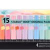 SET EVIDENZIATORI STABILO BOSS PZ15 ORIGINAL PASTEL