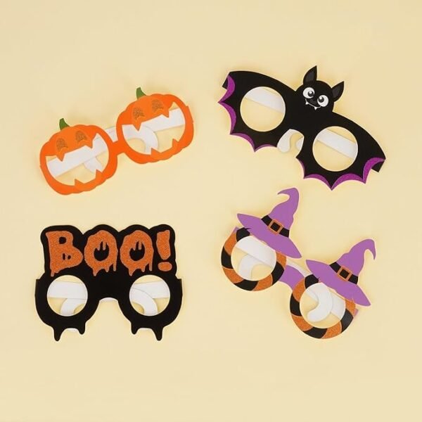 8 OCCHIALI DI CARTA HALLOWEEN -
PARTY EYEGLASSES