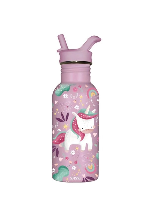 Unicorn - stainless steel bottle - 500 ml.