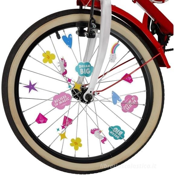 30 Bicycle spoke decorations - pimp your bike! - unicorn