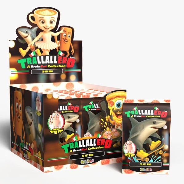 Trallalero Brainrot Collection Sbabam 3D Key Ring