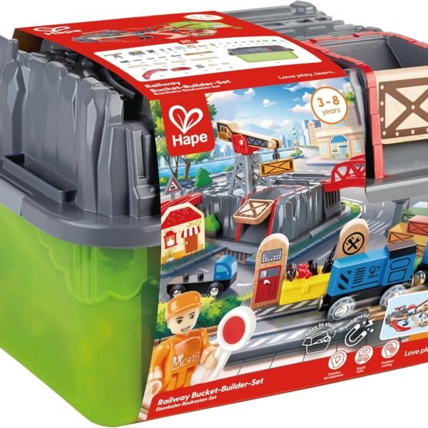 Set costruzioni ferroviarie - 50 pezzi