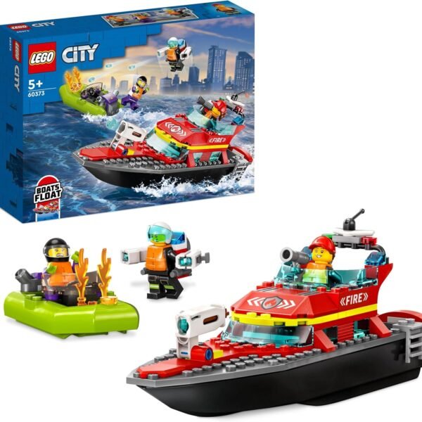 LEGO CITY BARCA SOCC. ANTINCENDIO 60373