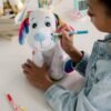 Colora il tuo pelouche cagnolino