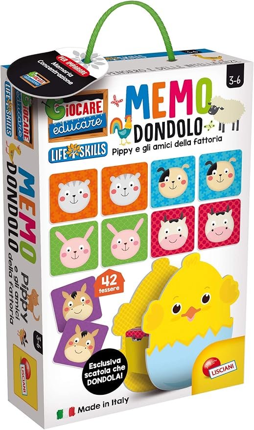 LIFE SKILLS MEMO DONDOLO PIPPY E I SUOI AMICI DELLA FATTORIA