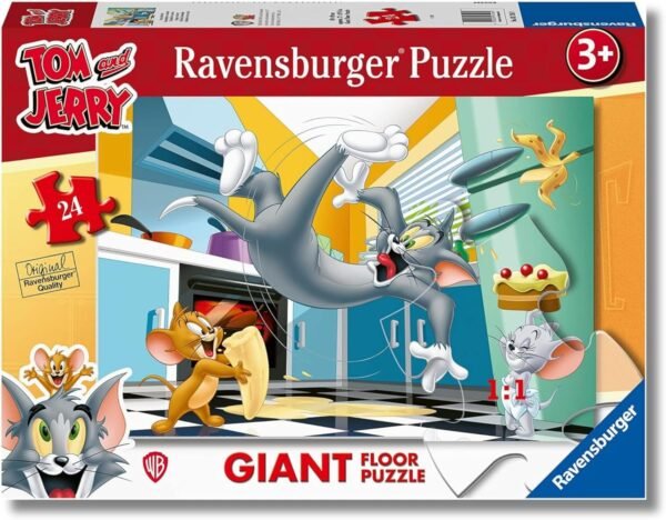 Ravensburger Puzzle 24 giant Pavimento. Tom & Jerry