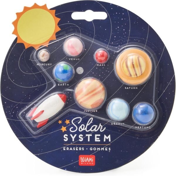 Solar system - set di 9 gomme