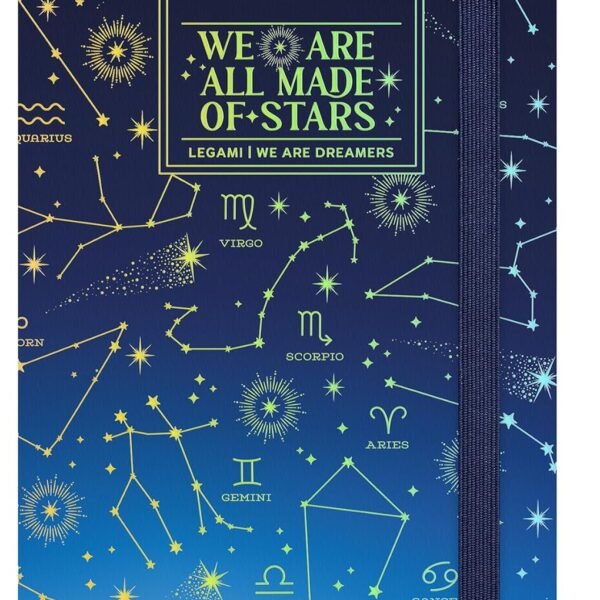 TACCUINO A RIGHE - PHOTO NOTEBOOK - MEDIUM - STARS