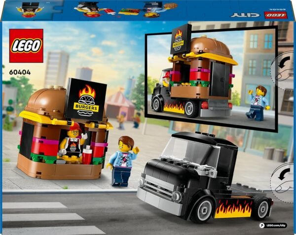 Lego city furgone degli hamburger 60404