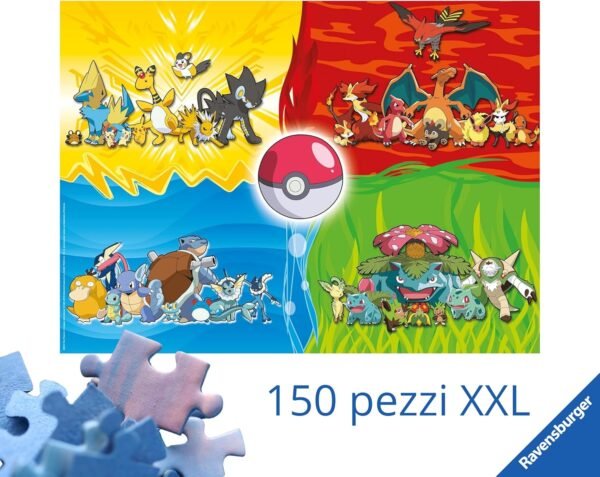 Pok&eacute;mon typen - 150p xxl