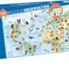 OBSERVATION PUZZLE - World's animals + booklet - 100 pcs