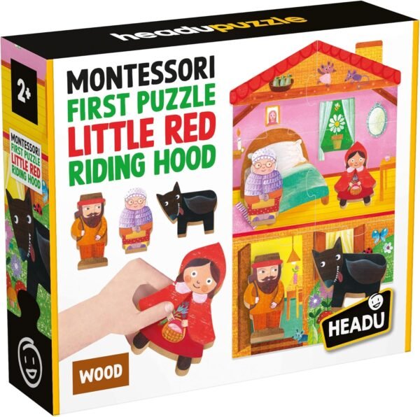 Montessori first puzzle little red riding hood