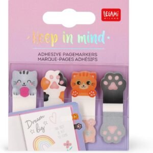 KEEP IN MIND - SEGNAPAGINA ADESIVI - KITTY