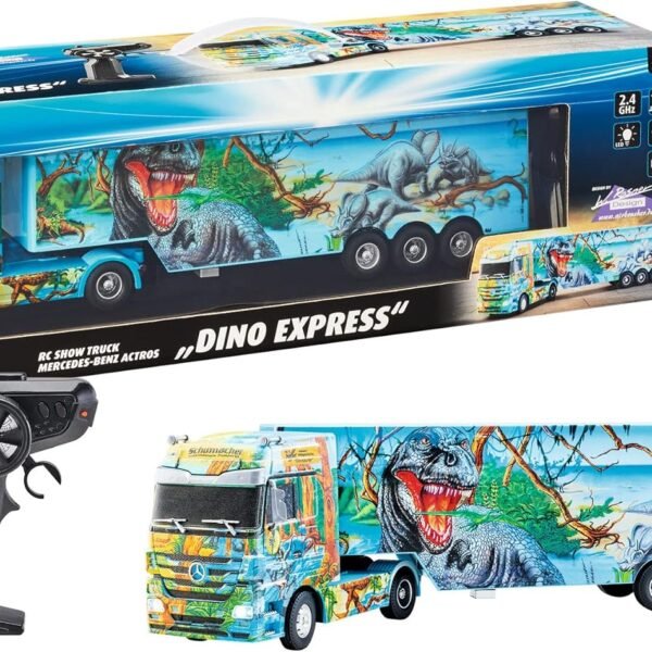 RC Show Truck Mercedes Benz Actros "Dino Express" Revell Control Coche de control remoto