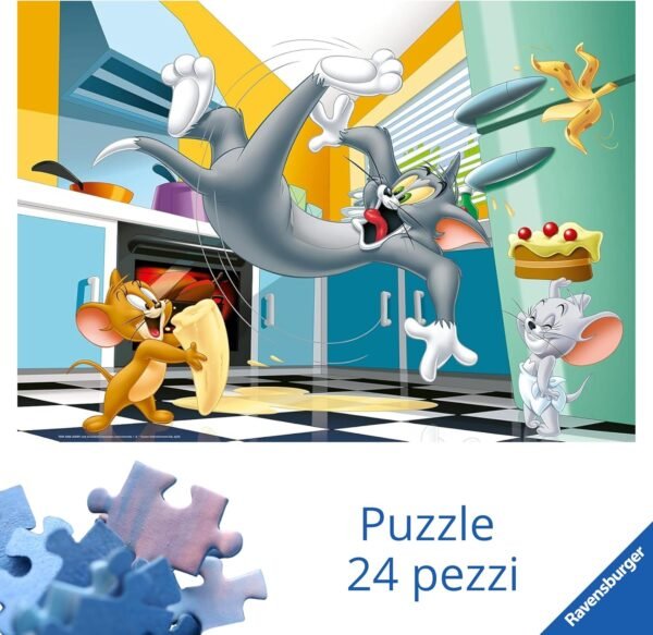 Ravensburger Puzzle 24 giant Pavimento. Tom & Jerry