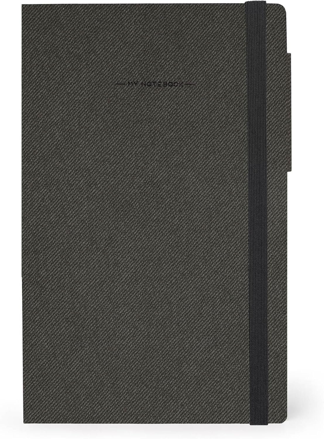 TACCUINO BIANCO - MY NOTEBOOK - MEDIUM - DEEP GRAPHITE