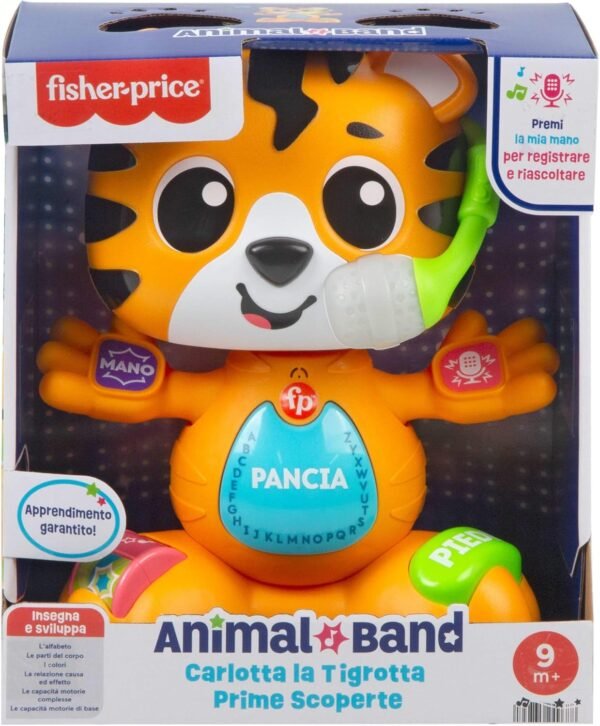 FISHER PRICE CARLOTTA TIGROTTA PRIME SCOPERTE HYL04