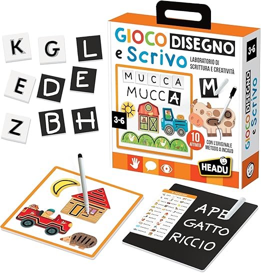 Gioco, disegno e scrivo
