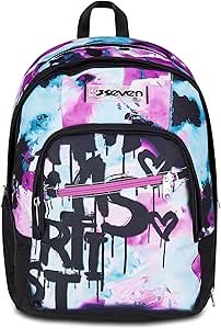 ZAINO DUAL DETACH SEVEN QUICK GRAFFITI GIRL