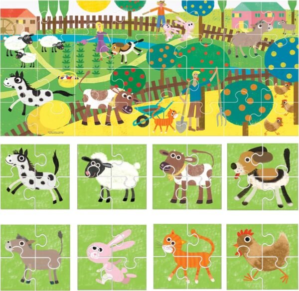 Puzzle 8+1 Farm