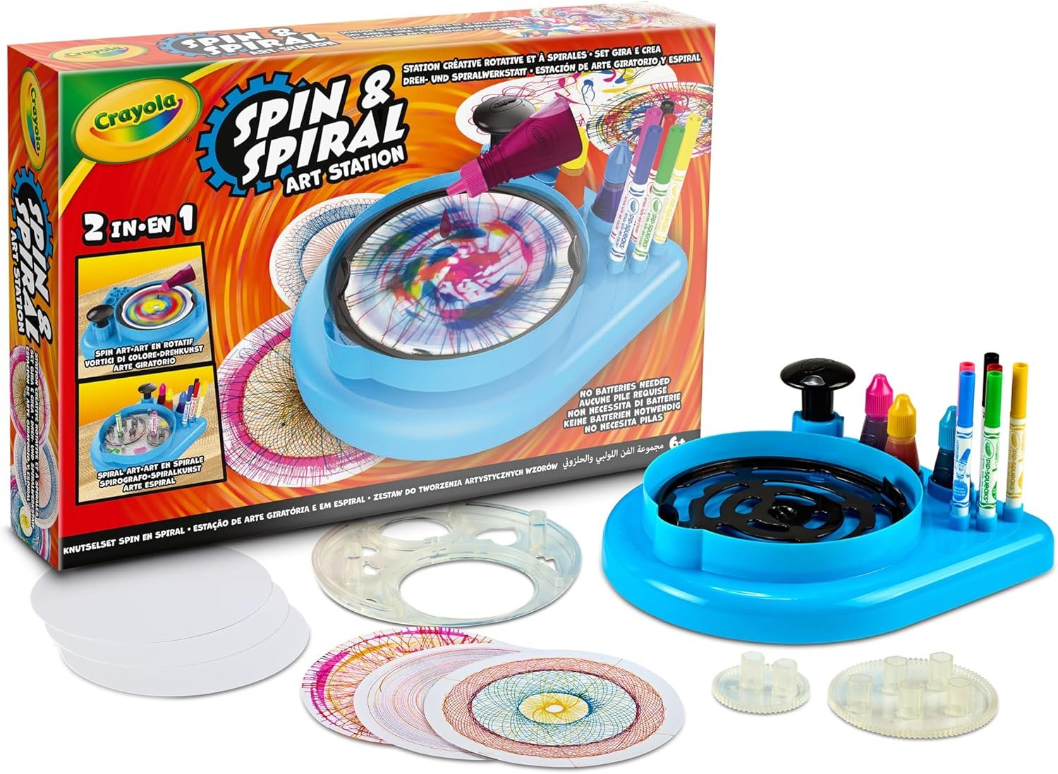 Spin & spiral art station - super set gira & crea