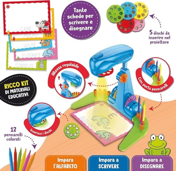CAROTINA PROIETTORE SCUOLA DI LETTURA E
SCRITTURA