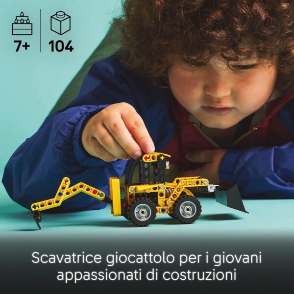 LEGO TECHNIC SCAVATRICE A CUCCHIAIA ROVESCIA 42197