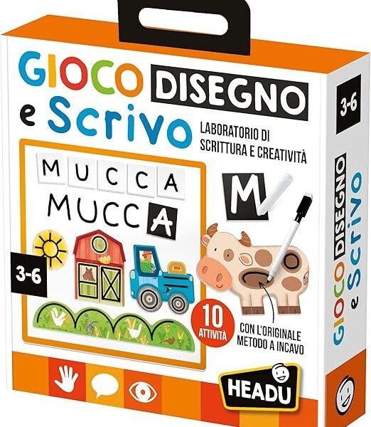 Gioco, disegno e scrivo